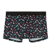 402507 Amour Boxer Briefs - I004 Black Print