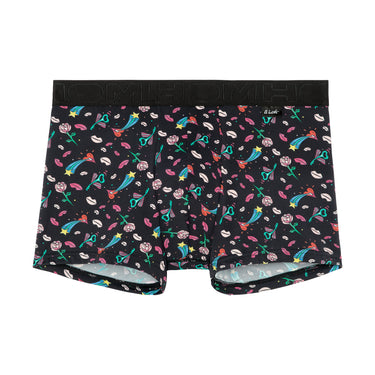 402507 Amour Boxer Briefs - I004 Black Print