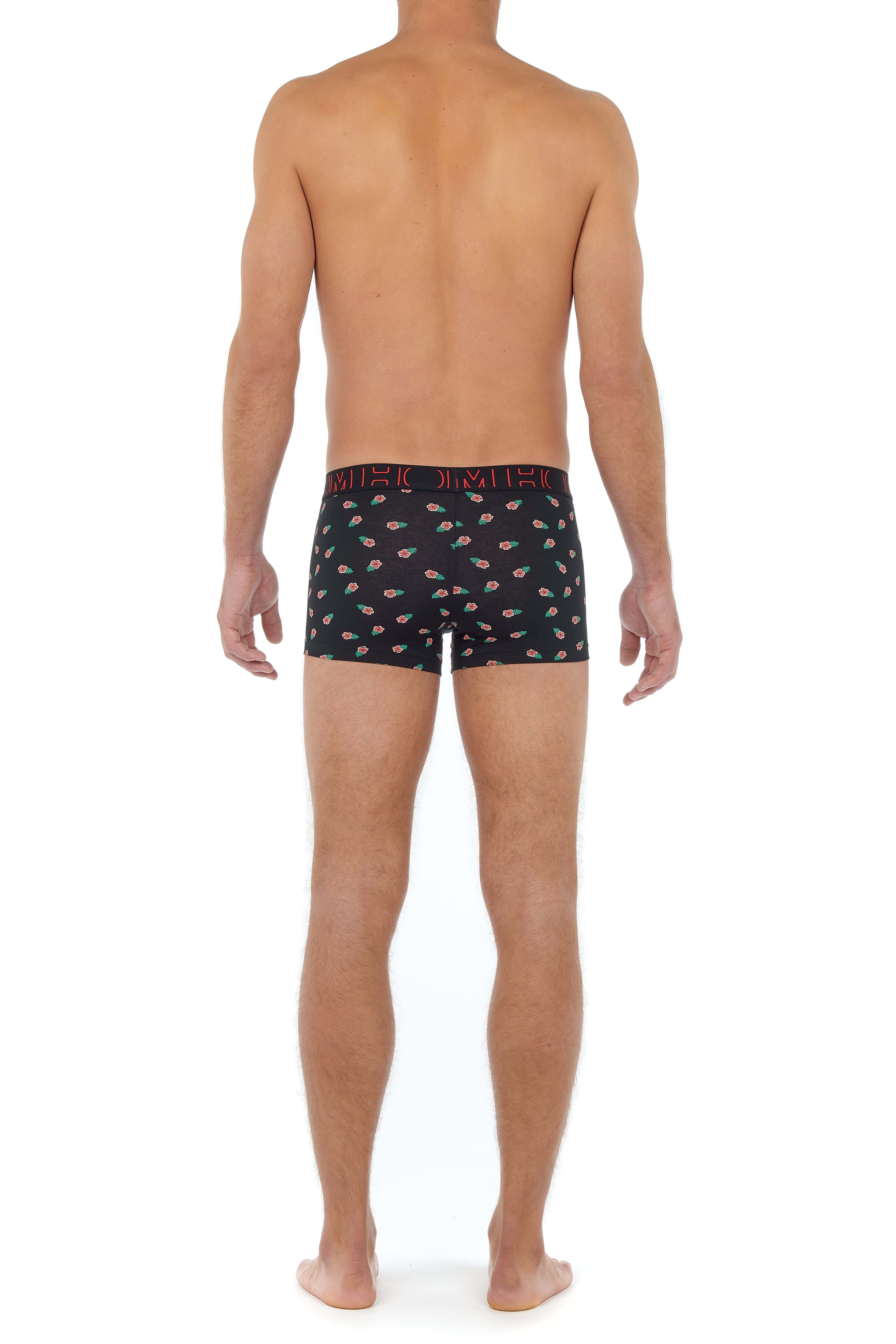 402524 Hiro #2 Boxer Briefs 3p - T035 Black/Black Print/Red