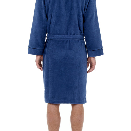 402589 Yvan Bathrobe - 0054 Jeans Blue