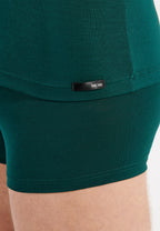 402593 Tencel Soft Tee-Shirt Crew Neck - 00DG Dark Green