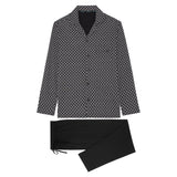 402604 Vince Long Sleepwear - I004 Black Print