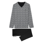Jerry Long Sleepwear | Black Print 402615-P004