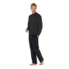 402619 Norman Homewear - R04W Black/White Stripes