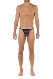 402651 Sebastian G-String - P004 Black Print