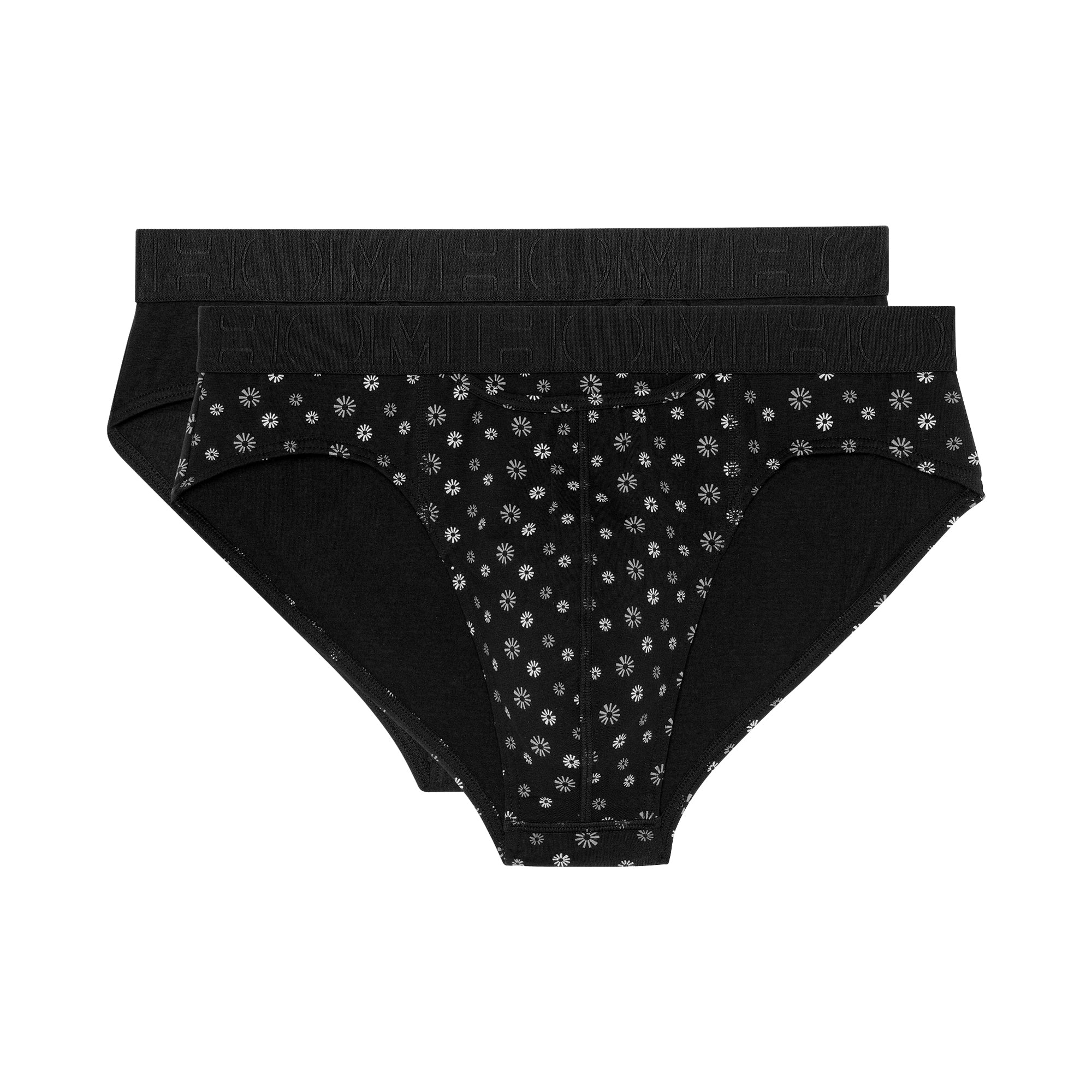 Joan #2 Mini Briefs Ho1 2p | Black/Black Print 402659-D042