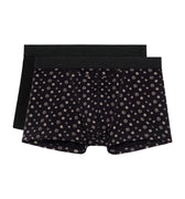 Joan #2 Boxer Briefs Ho1 2p | Black/Black Print 402660-D042