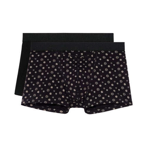 Joan #2 Boxer Briefs Ho1 2p | Black/Black Print 402660-D042