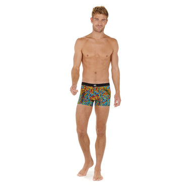 402668 Mars By Bebar Comfort Boxer Briefs - P023 Multico Print