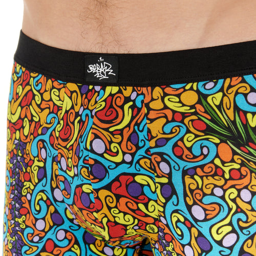 402668 Mars By Bebar Comfort Boxer Briefs - P023 Multico Print