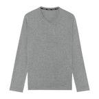 Cocooning Long Sleeve Shirt V | Grey 402673-00ZU