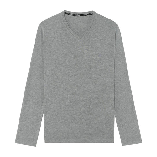 Cocooning Long Sleeve Shirt V | Grey 402673-00ZU
