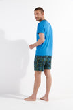 402699 Jarrod Short Sleepwear - P0BI Blue Print