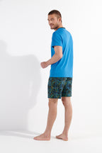 402699 Jarrod Short Sleepwear - P0BI Blue Print