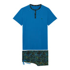 402699 Jarrod Short Sleepwear - P0BI Blue Print