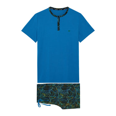 402699 Jarrod Short Sleepwear - P0BI Blue Print
