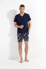 402724 Lucky Short Sleepwear - P0RA Navy Print