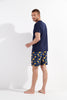 402724 Lucky Short Sleepwear - P0RA Navy Print