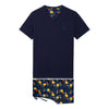 402724 Lucky Short Sleepwear - P0RA Navy Print
