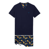 402724 Lucky Short Sleepwear - P0RA Navy Print