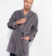 402726 Preston Bathrobe - 00ZU Grey