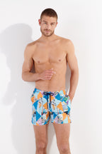 402747 Port Cros Beach Boxer - P0BI Blue Print