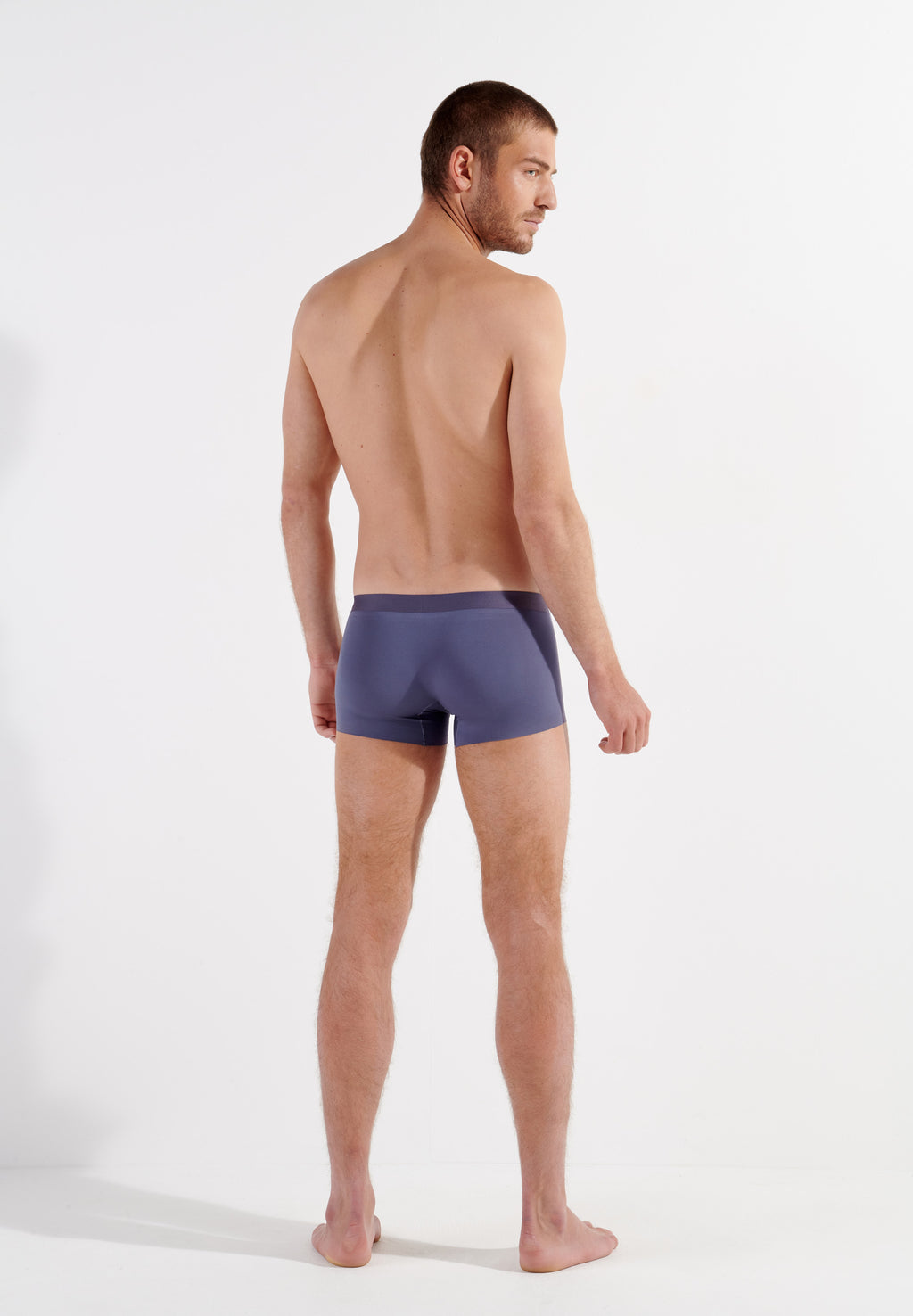 402753 Modal Clean Cut Comfort Boxer Briefs - 00ZU Grey