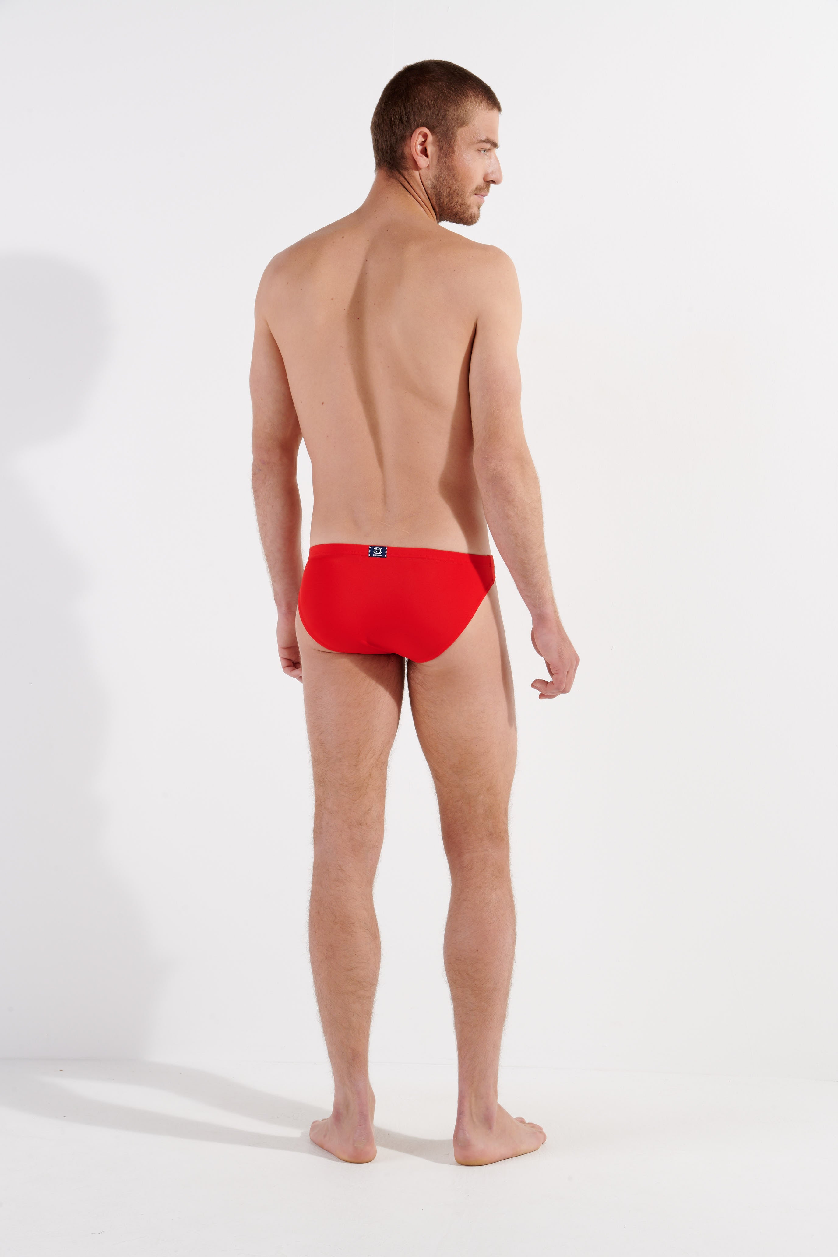 402754 Nautical Cup Swim Micro Briefs - 00PA Red