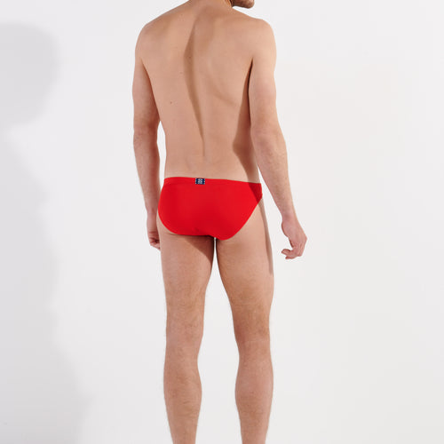 402754 Nautical Cup Swim Micro Briefs - 00PA Red