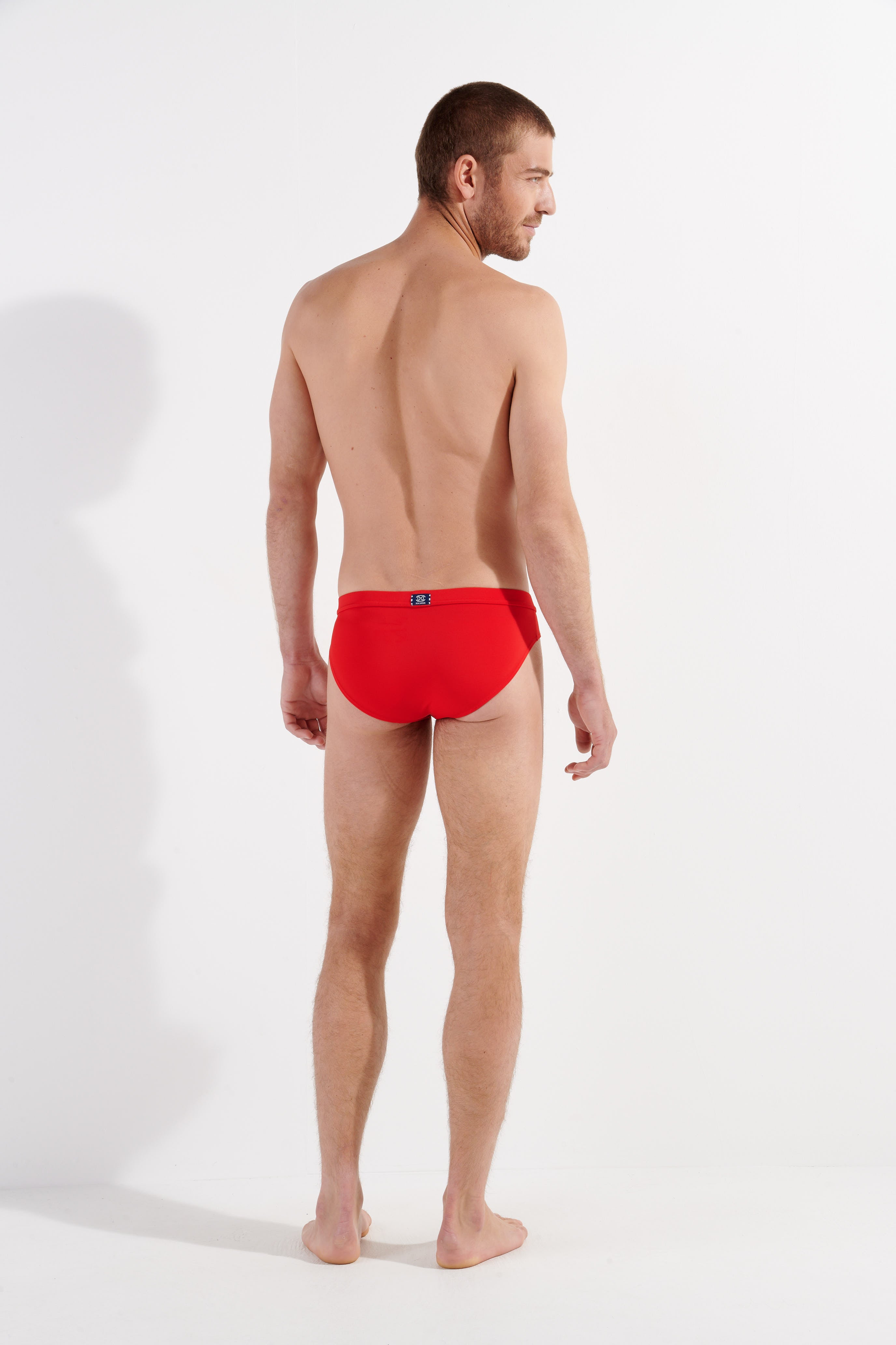 402755 Nautical Cup Swim Mini Briefs - 00PA Red