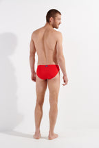 402755 Nautical Cup Swim Mini Briefs - 00PA Red