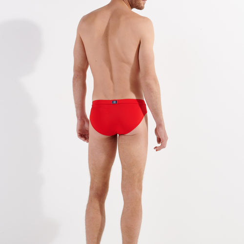 402755 Nautical Cup Swim Mini Briefs - 00PA Red