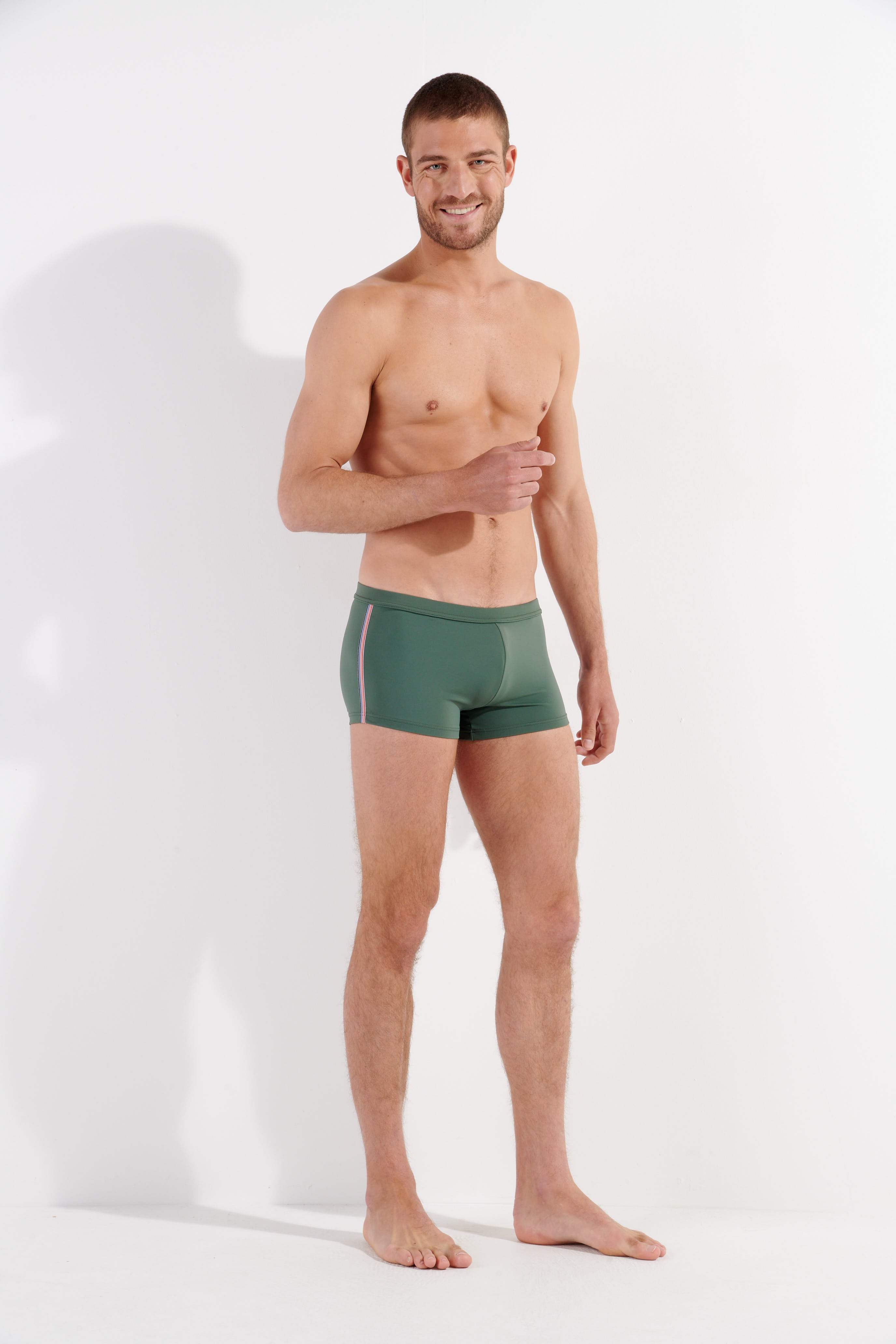 402756 Nautical Cup Swim Shorts - 00XD Khaki Green