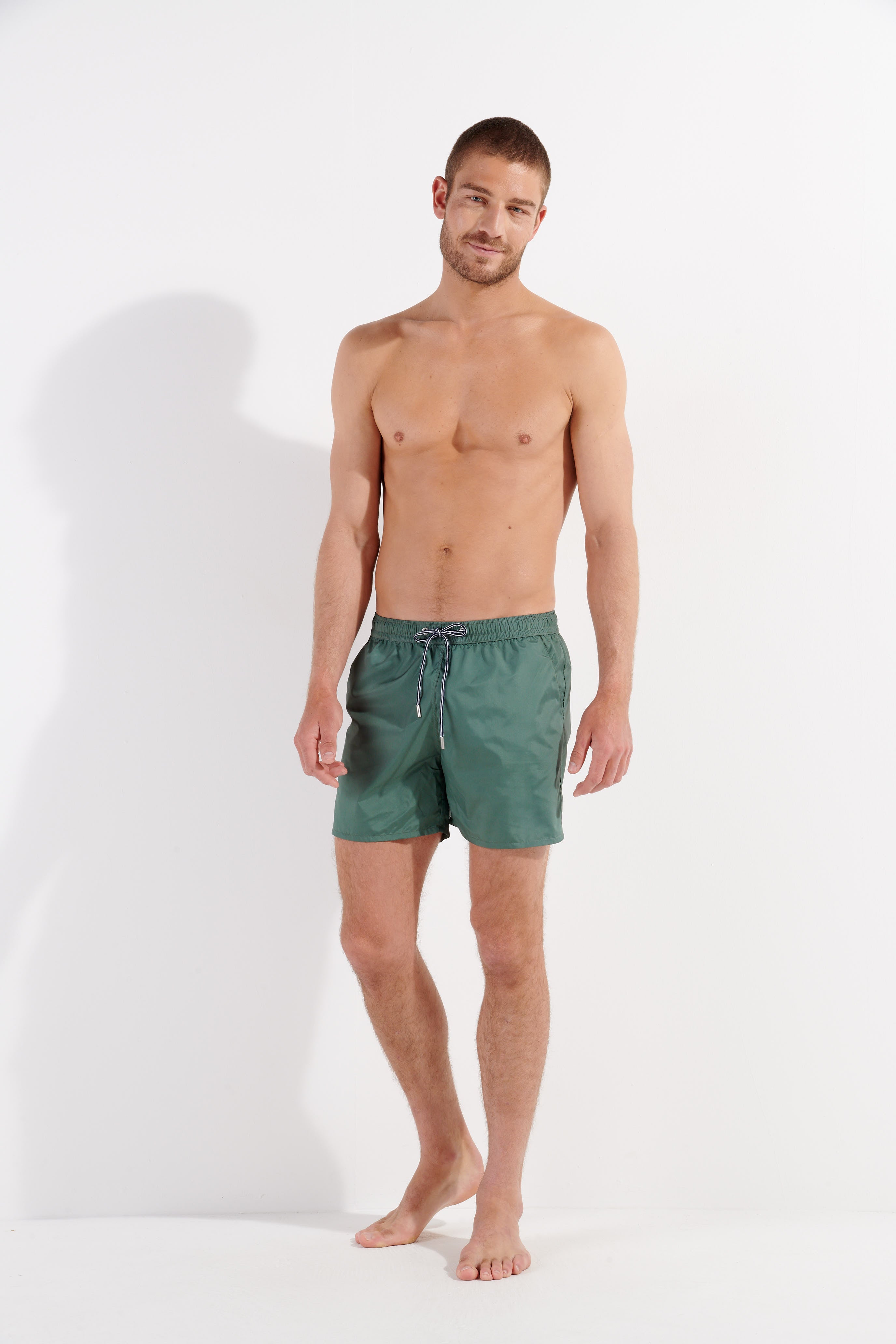 402757 Nautical Cup Beach Boxer - 00XD Khaki Green