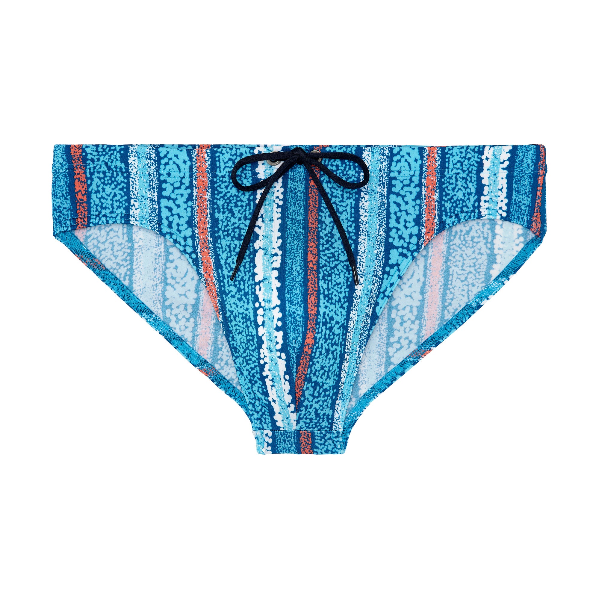 402758 Harrisson Swim Mini Briefs - P0PF Turquoise Print