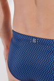 402773 Morny Swim Mini Briefs - I0RA Navy Print