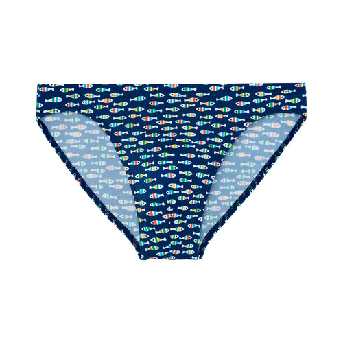 Trouville Swim Micro Briefs | Navy Prin 402776-I0ra