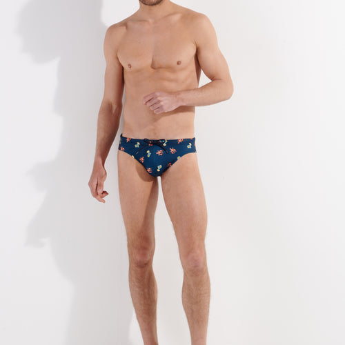 402780 Beach Club Swim Mini Briefs - I0RA Navy Prin