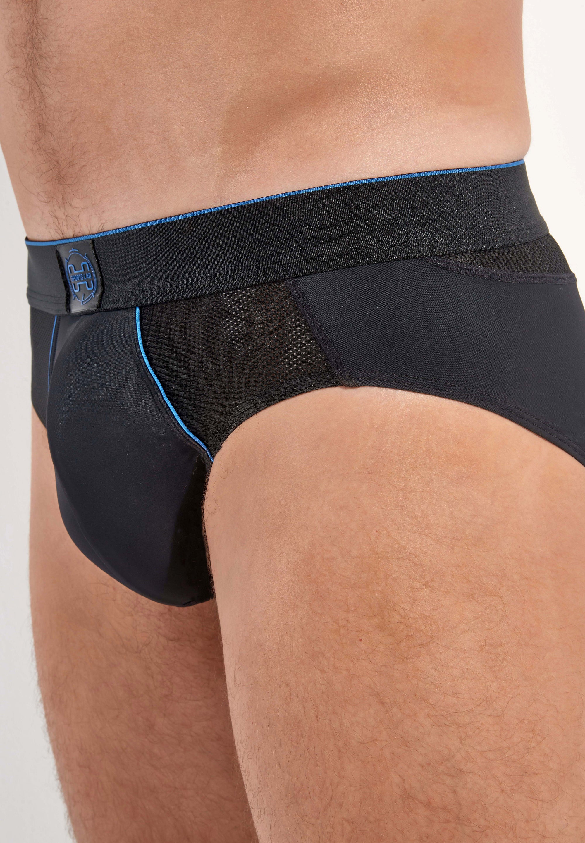 402806 Sports Lab Mini Briefs - 0004 Black