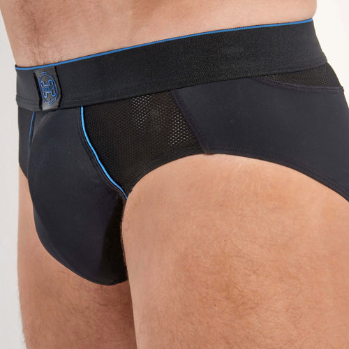 402806 Sports Lab Mini Briefs - 0004 Black