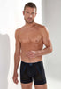 male model wearing 402807 Sports Lab Boxer Briefs - 0004 Black