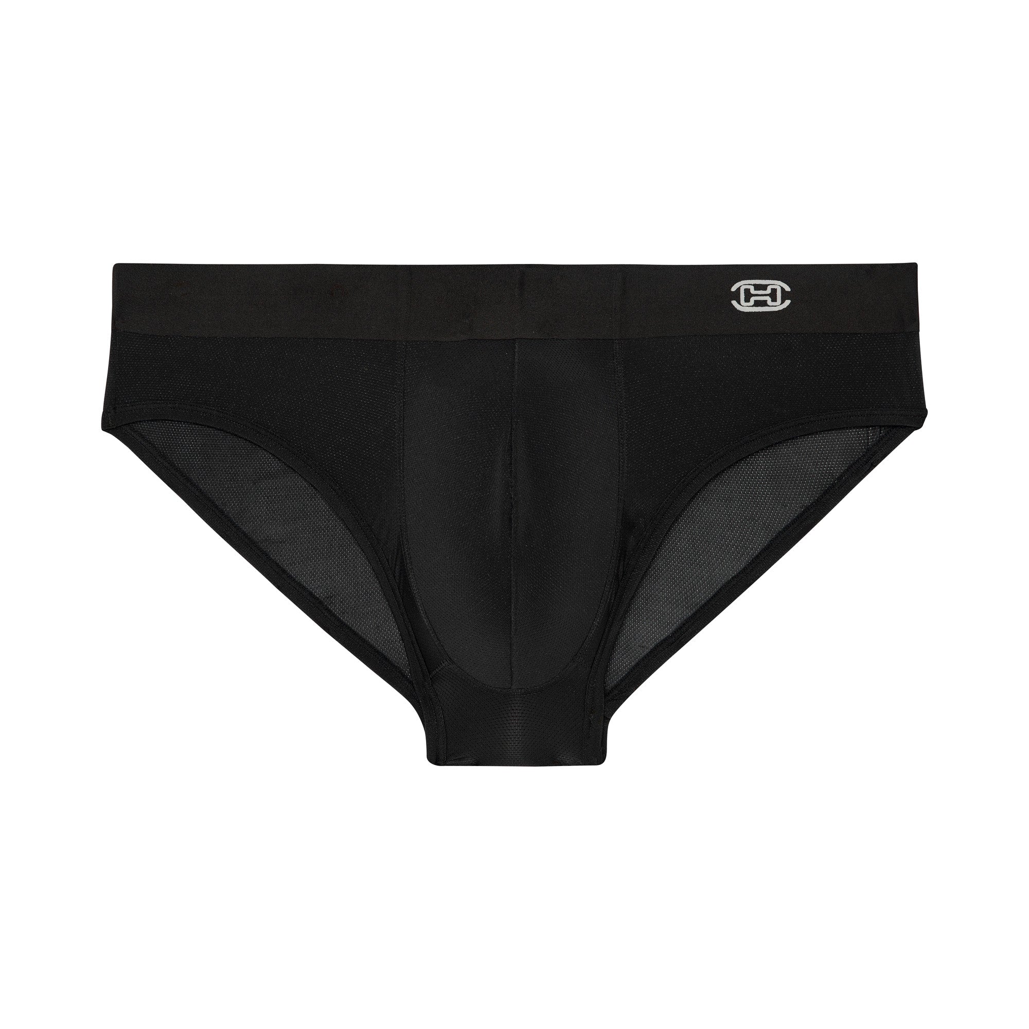 402814 H-Fresh Comfort Mini Briefs - 0004 Black