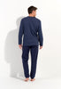 Cyrus Long Sleepwear | Navy Prin 402820-I0RA