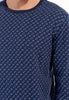 Cyrus Long Sleepwear | Navy Prin 402820-I0RA