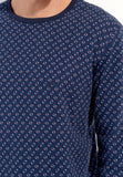 Cyrus Long Sleepwear | Navy Prin 402820-I0RA