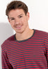 Carson Long Sleepwear Set | Red Stripes 402821-R0pa