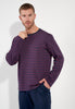 Carson Long Sleepwear | Navy Stripes 402821-R0RA