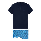 Douro Short Sleepwear Set | Navy Print 402825-P0ra