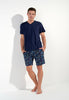 Maldives Short Sleepwear Set| Navy Print 402832-P0RA