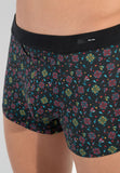 Menorca Comfort Boxer Briefs H01 | Black Print 402846-I004